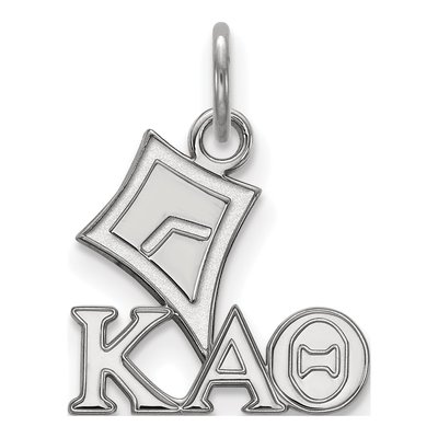Kappa Alpha Theta Sterling Silver Extra Small Symbol Pendant