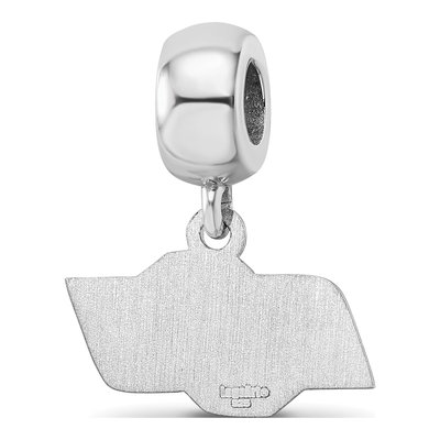Oklahoma State University Sterling Silver Extra Small O-S-U Dangle Bead – view 6