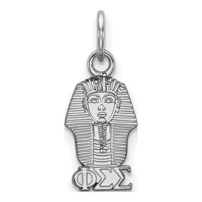 Phi Sigma Sigma Sterling Silver Extra Small XS Pendant