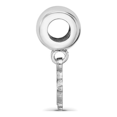 Syracuse University Sterling Silver Extra Small Mascot Dangle Bead – view 3