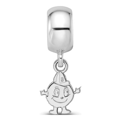 Syracuse University Sterling Silver Extra Small Mascot Dangle Bead – view 4