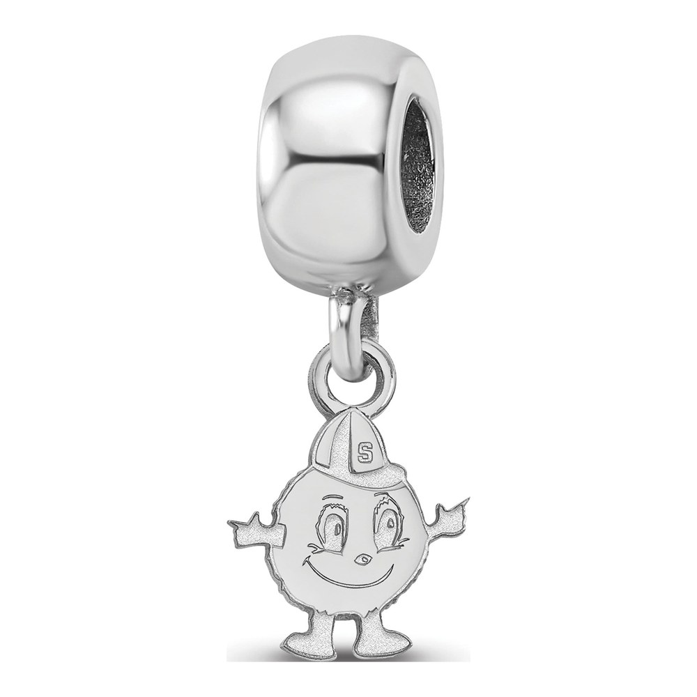 Syracuse University Sterling Silver Extra Small Mascot Dangle Bead