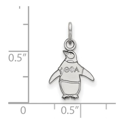 Theta Phi Alpha Sterling Silver Extra Small Pendant – view 2