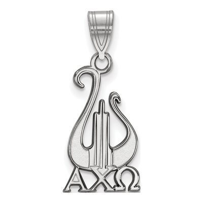 Alpha Chi Omega Sterling Silver Medium Symbol Pendant