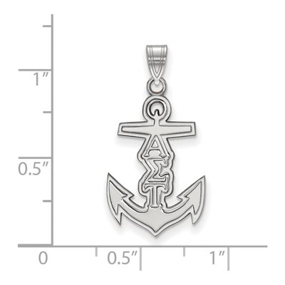 Alpha Sigma Tau Sterling Silver Small Pendant – view 2