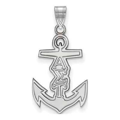 Alpha Sigma Tau Sterling Silver Small Pendant