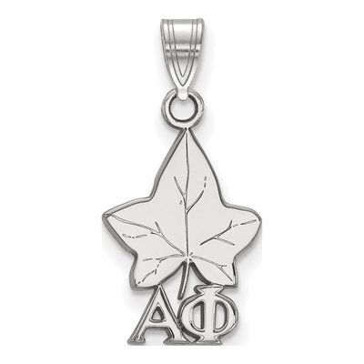 Alpha Phi Sterling Silver Small Sorority Symbol Pendant