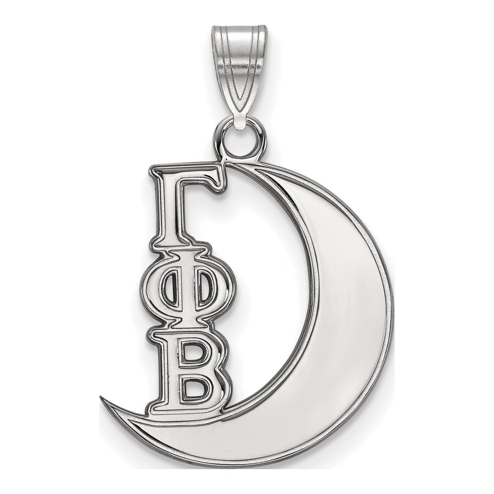Gamma Phi Beta Sterling Silver Small Symbol Pendant