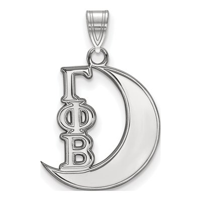 Gamma Phi Beta Sterling Silver Small Symbol Pendant