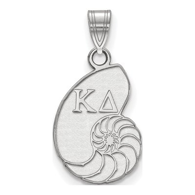 Kappa Delta Sterling Silver Small Sorority Symbol Pendant