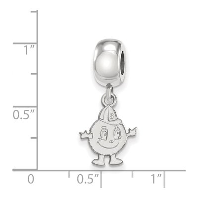 Syracuse University Sterling Silver Small Mascot Dangle Bead – view 5