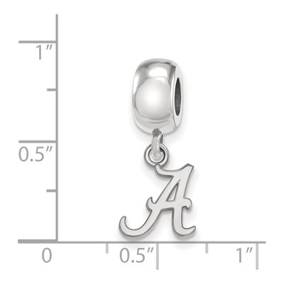 University of Alabama Sterling Silver Extra Small Letter A Dangle Bead – view 5