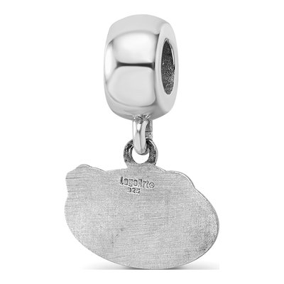 University of Florida Sterling Silver Extra Small Gator Dangle Bead – view 6