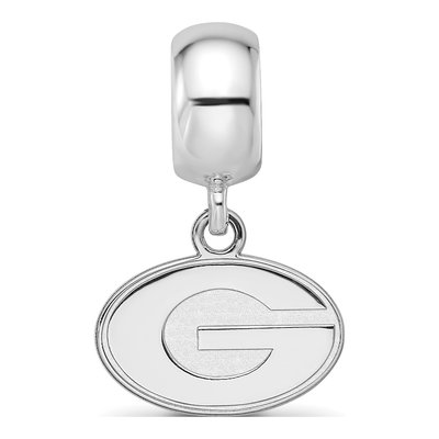 University of Georgia Sterling Silver Extra Small Letter G Dangle Bead – view 4