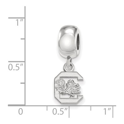 University of South Carolina Sterling Silver Extra Small Of Dangle Bead – view 5