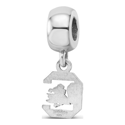 University of South Carolina Sterling Silver Extra Small Of Dangle Bead – view 6