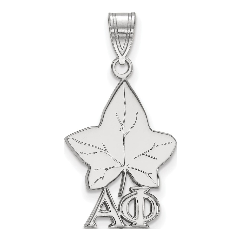 Alpha Phi Sterling Silver Medium Symbol Pendant