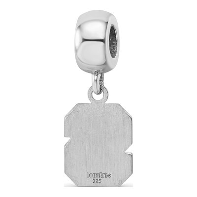 North Carolina State University Sterling Silver Small NC N-C-S Dangle Bead – view 6