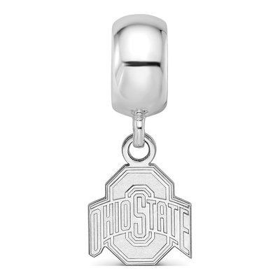 Ohio State University Sterling Silver Extra Small Dangle Bead – view 4