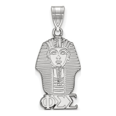 Phi Sigma Sigma Sterling Silver Medium Symbol Pendant