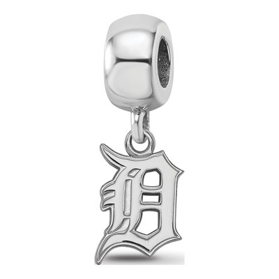 Detroit Tigers Sterling Silver Dangle Bead