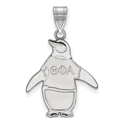 Theta Phi Alpha Sterling Silver Medium Sorority Pendant
