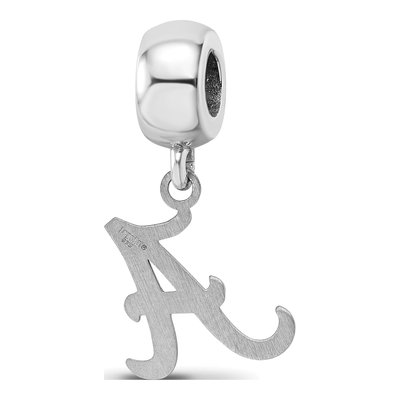 University of Alabama Sterling Silver Small Letter A Dangle Bead – view 6
