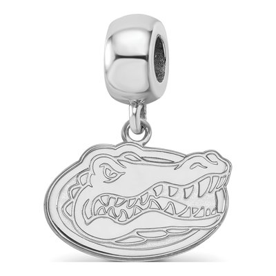 University of Florida Sterling Silver Small Gators Dangle Bead