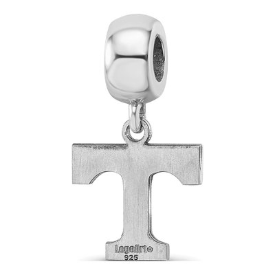 University of Tennessee Sterling Silver Small Letter T Dangle Bead – view 6