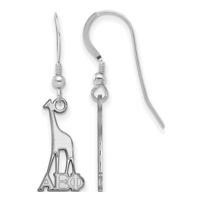 Alpha Epsilon Phi Sterling Silver Earrings