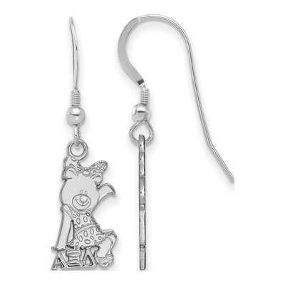Alpha Xi Delta Sterling Silver Earrings