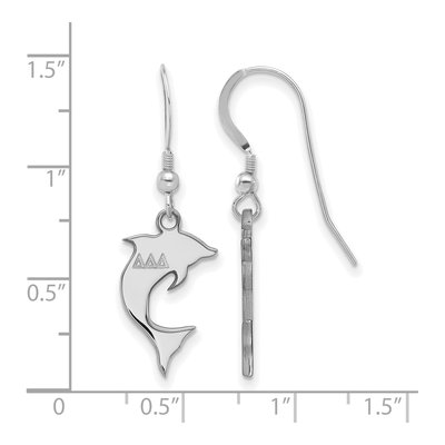 Delta Delta Delta Sterling Silver Earrings – view 2