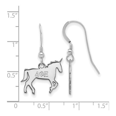 Delta Phi Epsilon Sterling Silver Earrings – view 2