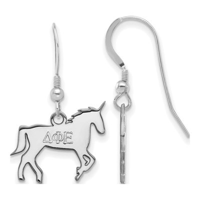 Delta Phi Epsilon Sterling Silver Earrings
