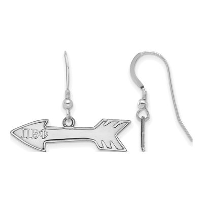 Pi Beta Phi Sterling Silver Earrings
