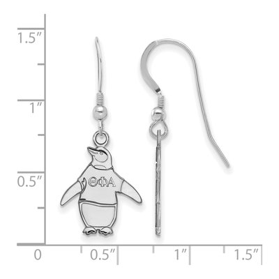 Theta Phi Alpha Sterling Silver Earrings – view 2