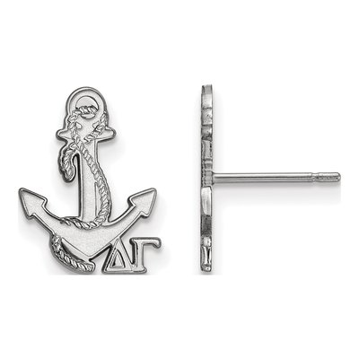 Delta Gamma Sterling Silver Stud Earrings