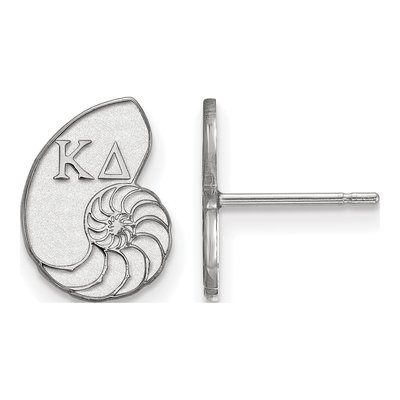 Kappa Delta Sterling Silver Sorority Stud Earrings