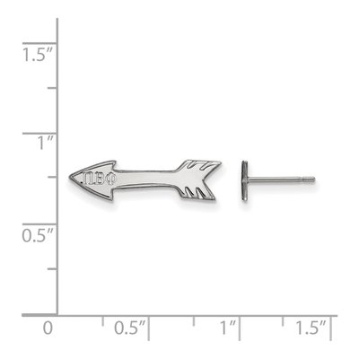 Pi Beta Phi Sterling Silver Sorority Stud Earrings – view 2