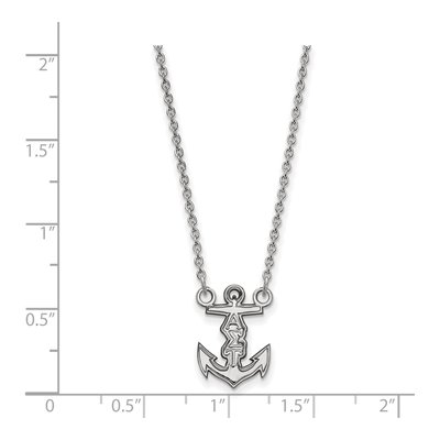 Alpha Sigma Tau Sterling Silver Sorority Symbol Extra Small Necklace – view 2
