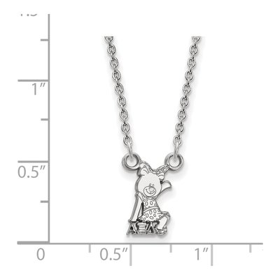 Alpha Xi Delta Sterling Silver Extra Small Symbol Necklace – view 2