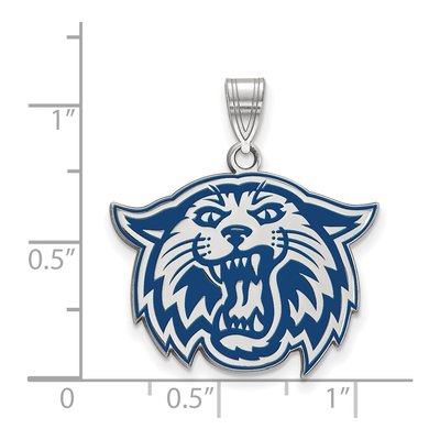 Villanova University Sterling Silver Large Wildcats Pendant – view 2