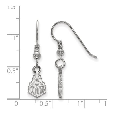 Purdue University Sterling Silver Boilermakers Train Earrings – view 2