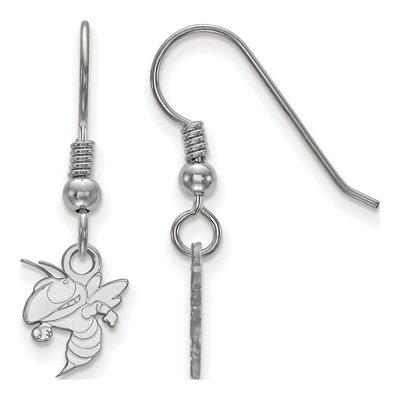 Georgia Institute of Technology Sterling Silver Tech Jacket Earrings