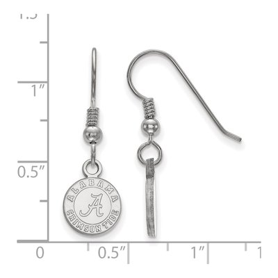University of Alabama Sterling Silver Crimson Tide Earrings – view 2