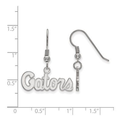 University of Florida Sterling Silver Gators Script Earrings – view 2