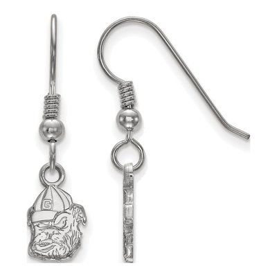 University of Georgia Sterling Silver UGA Bulldog Earrings