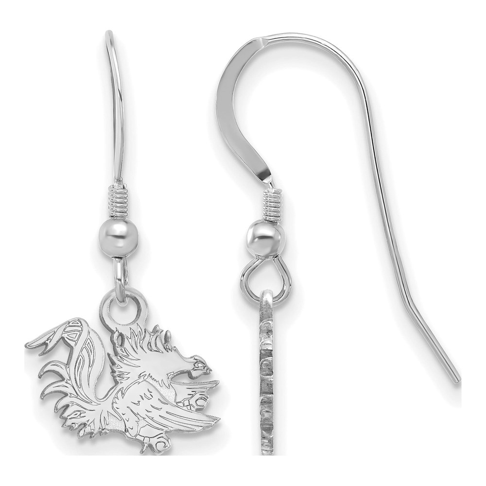 University of South Carolina Sterling Silver USC Gamecock Earrings