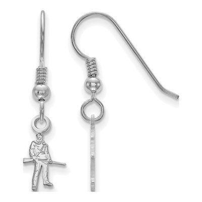 West Virginia University Sterling Silver WVU Mountaineer Earrings