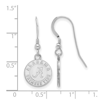 University of Alabama Sterling Silver Crimson Tide Earrings – view 2